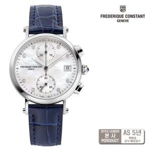 프레드릭콘스탄트 여성 클래식 쿼츠 크로노그래프 FC-291MPWD2R6