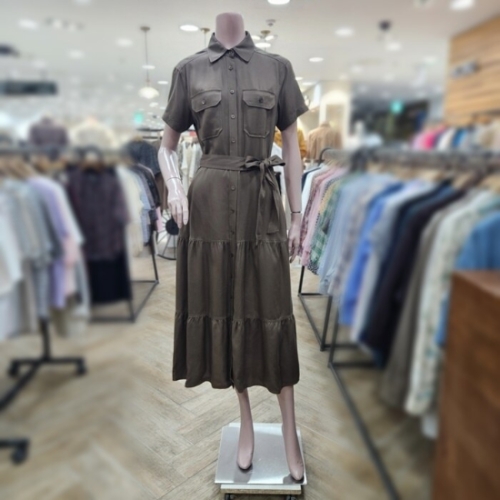  BCBG 플루 원피스 B5C7O601DG