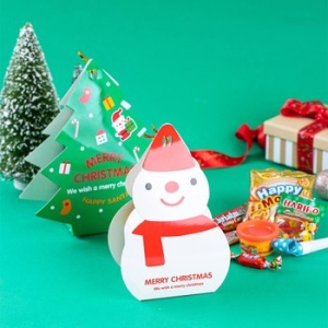 크리스마스간식 어린이 단체 행사 장난감 과자 세트 1115517