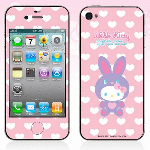 팝스킨 POPSKIN 오리지날 헬로키티 Violet Bunny_이미지