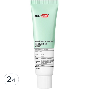 피부에 유익한 어성초락토 수분 크림 50ml 2개