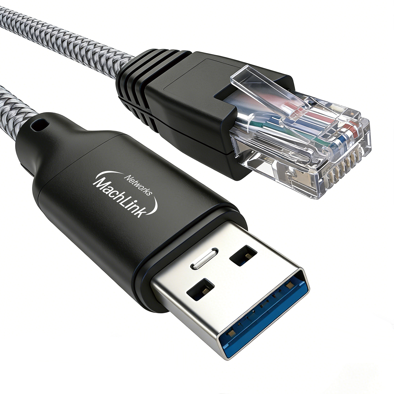마하링크 USB3.0 Type A to 기가비트 랜케이블 (ML-ULAN302, 2m)_이미지