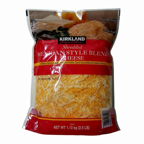 코스트코 커클랜드 시그니춰 멕시칸 스타일 블렌드 치즈 1.13kg (2개)_이미지
