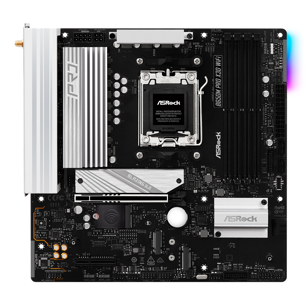 ASRock B650M Pro X3D WiFi �����Ƽ����