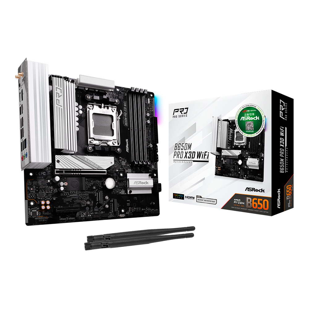 ASRock B650M Pro X3D WiFi 대원씨티에스_이미지