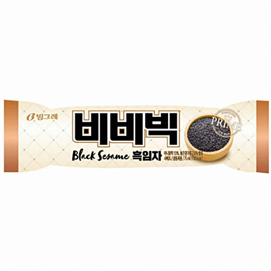 빙그레 비비빅 더 프라임 흑임자 70ml (30개)_이미지