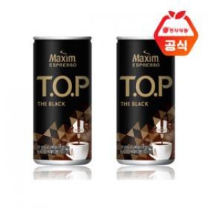 동서식품 맥심 에스프레소 티오피 더블랙 200ml (72개)_이미지