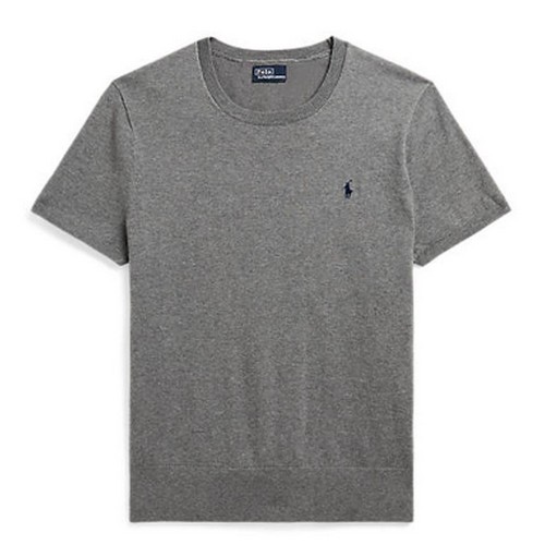 랄프로렌 폴로 코튼 블렌드 숏 슬리브 스웨터 WMPOSWENC020597020