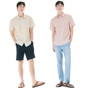 파격가 린넨 반팔셔츠 3컬러