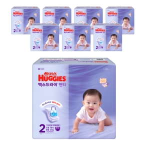 하기스 2025 맥스드라이 팬티형 2단계-공용