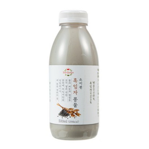 소이퀸 흑임자 콩물 500ml (1개)_이미지