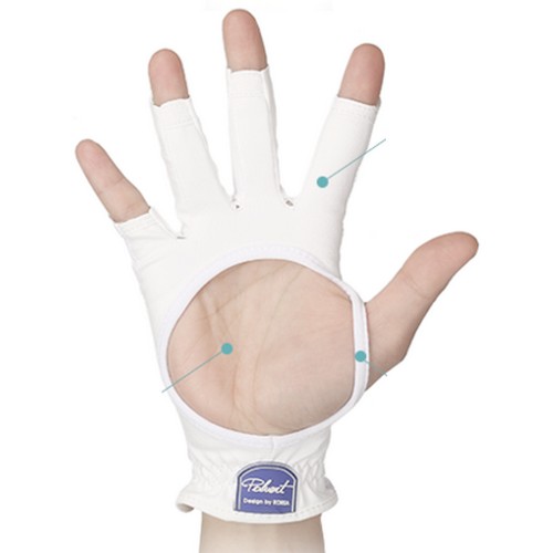 폴베르 여름용 망사 메쉬 여성용 골프장갑 오른손 전용 (1개)_이미지