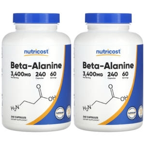 뉴트리코스트 베타알라닌 3400mg 240캡슐 (2개)_이미지