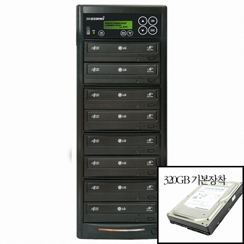 디지털존 CD/DVD듀플리케이터 uSATA817H (1:7)_이미지