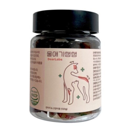 미래생명자원 디어랩스 울애기쌩쌩 종합영양제 120g (2g x 60p) (1개)_이미지