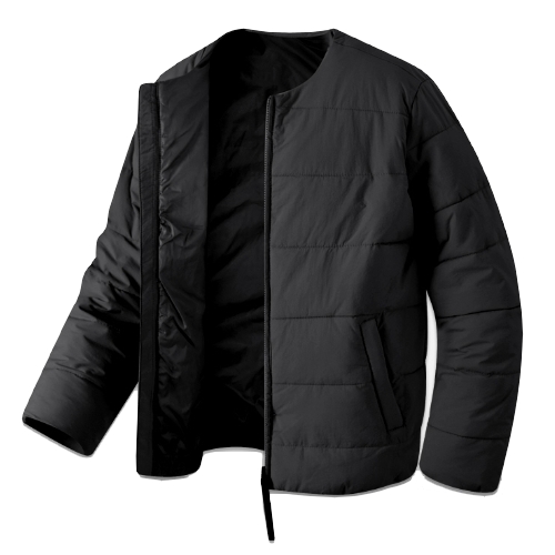 다운라이크 노카라 경량 패딩 WSP1421