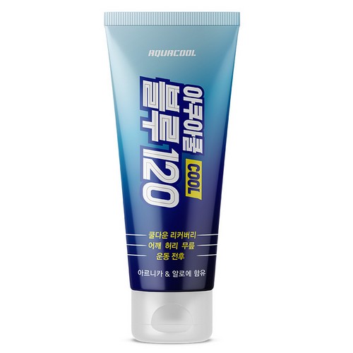 아쿠아쿨 블루 120 120ml (2개)_이미지