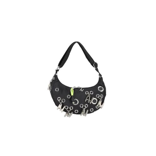 MSGM 아일렛 참 숄더 백 4040MZ17958 T