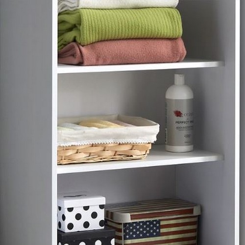 즐거운가구 레이첼 광폭 오픈형 틈새수납장 600_이미지