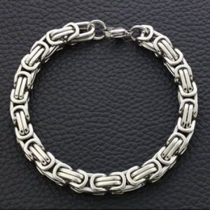 WC13IS68 막시무스체인 남녀공용 팔찌 8mm