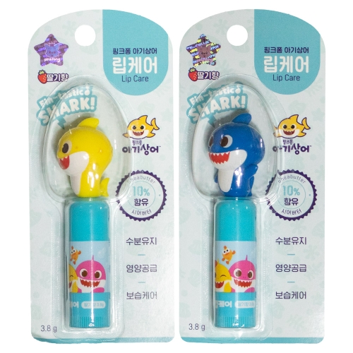 아텍스 핑크퐁 아기상어 립케어 딸기향 3.8g (7개)_이미지