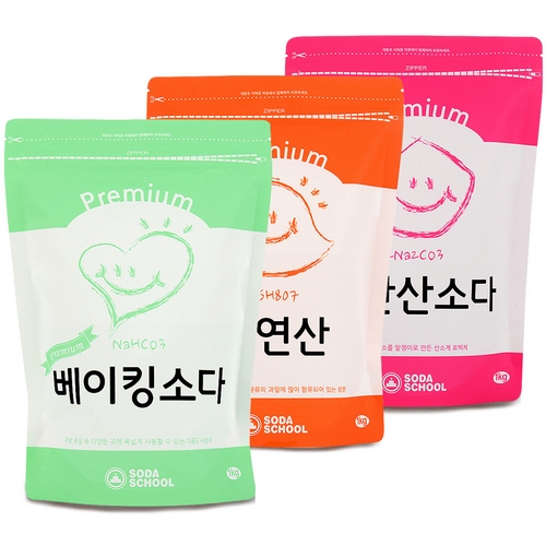  엘엔에스 소다스쿨 프리미엄 3종세트 [1세트]