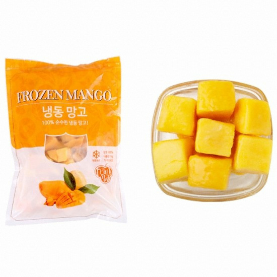 솜인터내셔널 딜라잇가든 냉동 망고 다이스드 1kg (3개)