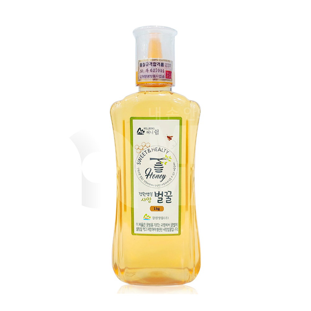 강원양봉 허니드림 사양벌꿀 1kg (2개)_이미지