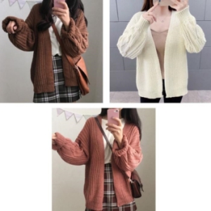 신세계인터내셔날 오노마 ONM 여성 팔쪽 꽈배기 모양 짜임으로 예쁜 데일리 가디건 12362865