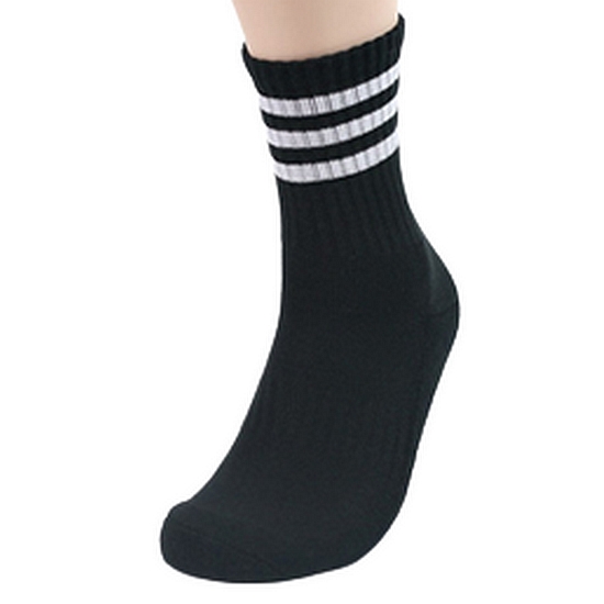 히트잇 빅사이즈 삼선 스포츠 중목 양말 5족 세트