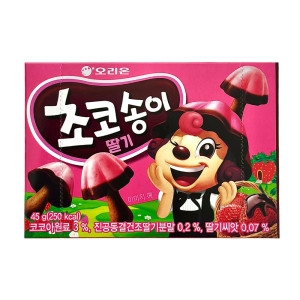 오리온 초코송이 딸기 45g (14개)_이미지