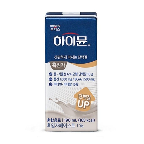 일동후디스 하이뮨 프로틴밸런스 흑임자 190ml (12개)_이미지
