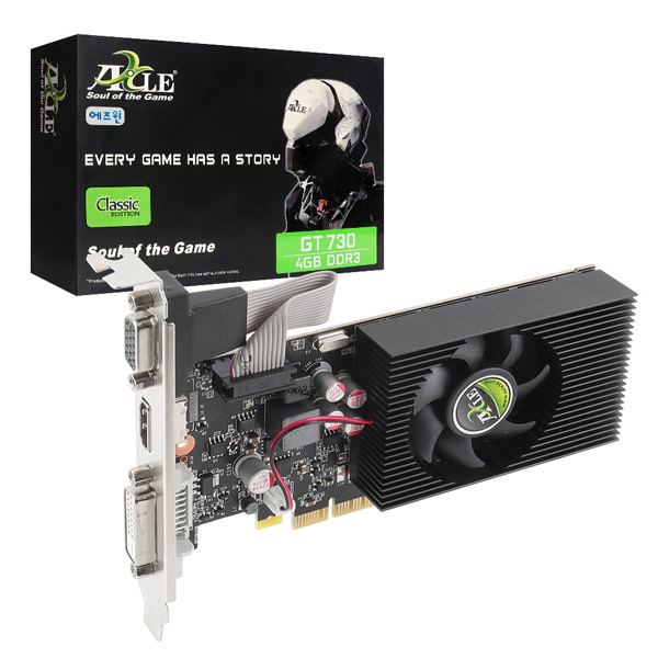 액슬 지포스 GT730 클래식 D3 4GB 에즈윈이미지입니다. 누르면 해당 게시물로 새창이동합니다.