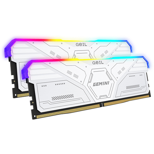 GeIL DDR5-6000 CL30 GEMINI RGB White 패키지 (32GB(16Gx2))_이미지