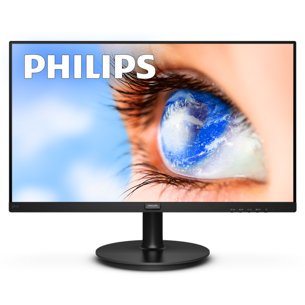 필립스 271V 보더리스 IPS 75 시력보호 무결점_이미지