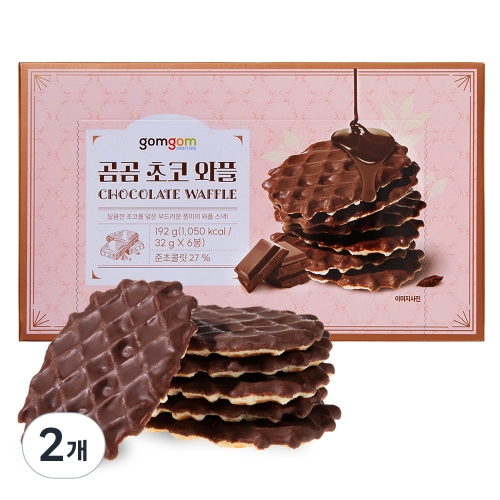 곰곰 초코와플 192g (2개)