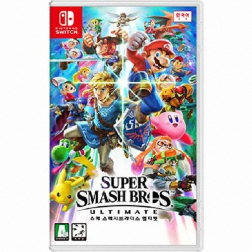 Nintendo 슈퍼 스매시브라더스 얼티밋 한글판 (SWITCH, 패키지칩/중고)