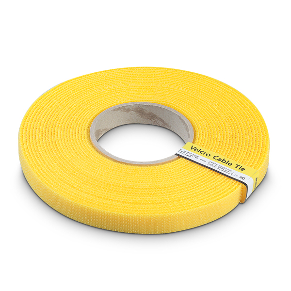 네트워크다모일 양면 벨크로타이 10m (옐로우)_이미지