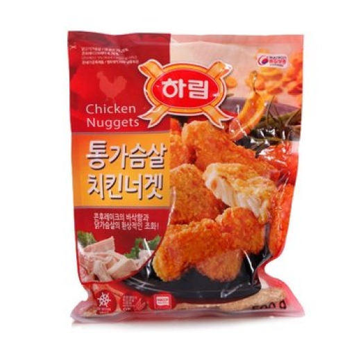 하림 통가슴살 치킨너겟 500g이미지입니다. 누르면 해당 게시물로 새창이동합니다.