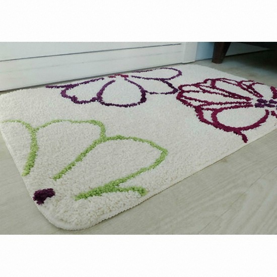 한일카페트 글로리아 소품러그-화이트 (80x50cm)_이미지