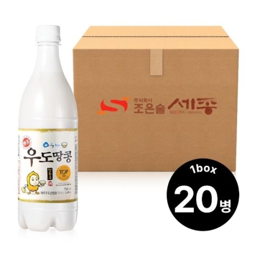 조은술세종 우도땅콩 막걸리 6도 750ml