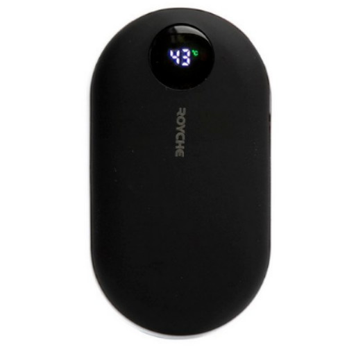로이체 휴대용 <b>손난로</b> 보조배터리 5200mAh 블랙