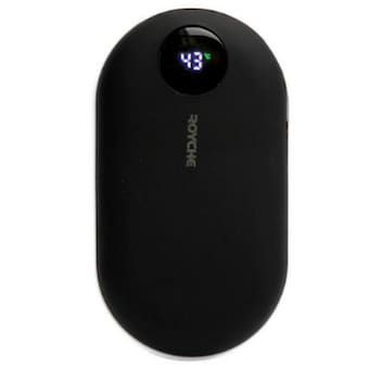 로이체 휴대용 <b>손난로</b> 보조배터리 5200mAh 블랙