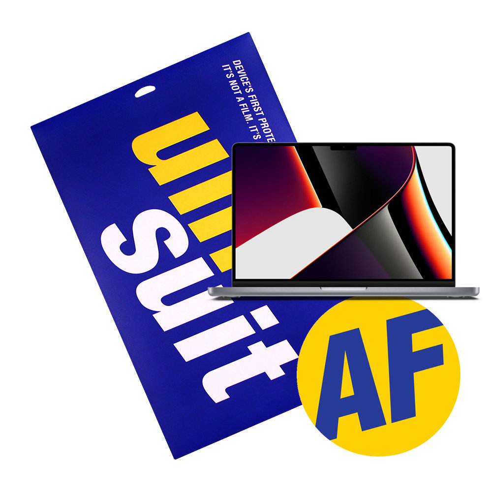 모이다 유니슈트 애플 2021 맥북프로14 M1 올레포빅 클리어 액정보호필름