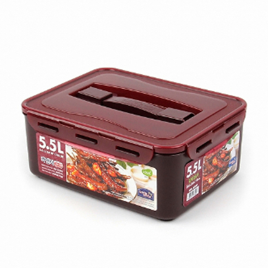 락앤락 뉴 와인 원핸들 김치통 5.5L (HPL836WN) (2개)_이미지