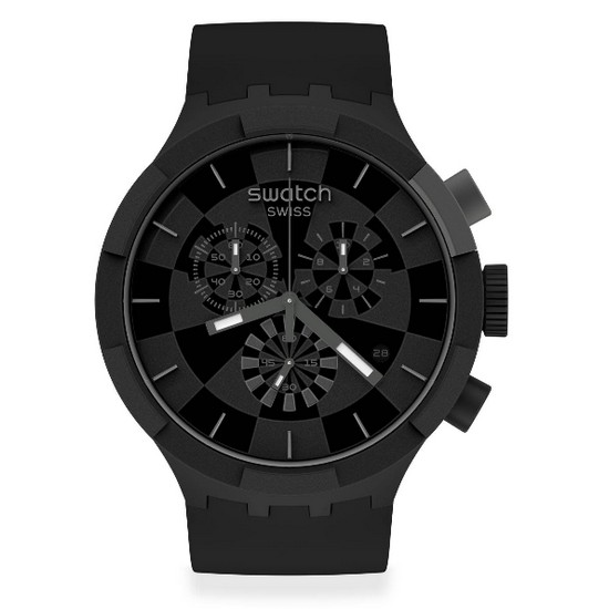 스와치 CHECKPOINT BLACK SB02B400_이미지