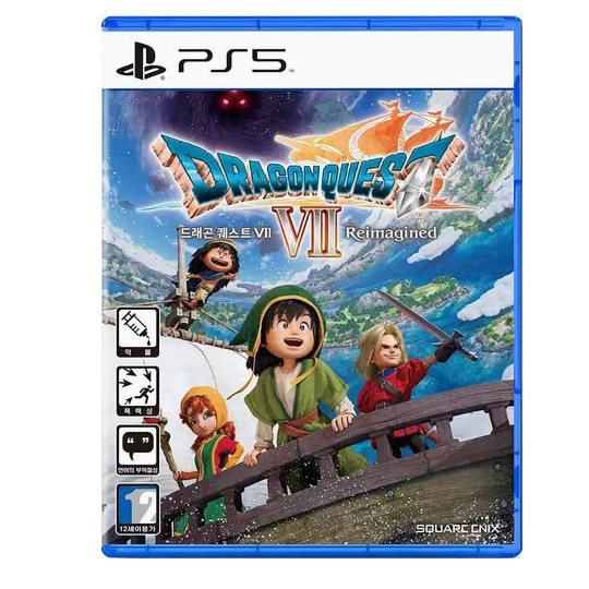 드래곤 퀘스트 7 리이매진드 PS5, 패키지디스크/중고_이미지