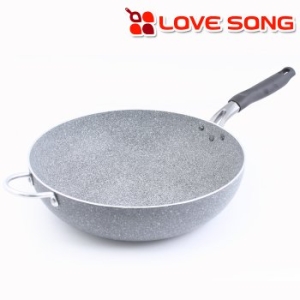 러브송 뉴맥시 스톤코팅 궁중팬 (34cm)_이미지