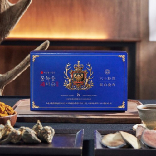 그린바이오 이경제 더힘찬 통녹용 사슴진액 66ml 30포 (3개)