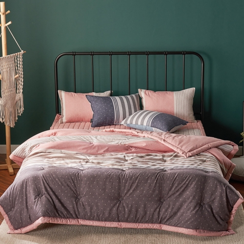 샤이닝홈 샤르르 델피노 세미 마이크로 간절기 차렵이불 풀세트 (퀸 Q)